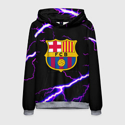 Толстовка-худи мужская Barcelona neon storm, цвет: 3D-меланж