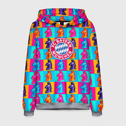 Толстовка-худи мужская Fortnite x Bayern, цвет: 3D-меланж