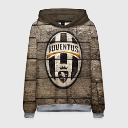Толстовка-худи мужская Juventus, цвет: 3D-меланж
