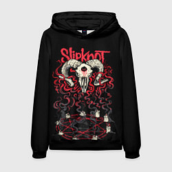 Толстовка-худи мужская Slipknot цвета 3D-черный — фото 1