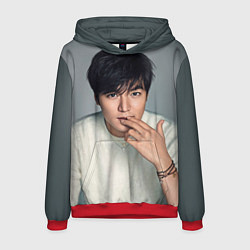 Толстовка-худи мужская Lee Min Ho, цвет: 3D-красный