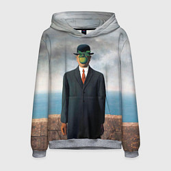 Толстовка-худи мужская Сын человеческий, цвет: 3D-меланж