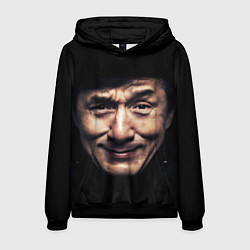 Толстовка-худи мужская Джеки Чан, цвет: 3D-черный