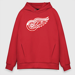 Мужское худи оверсайз Detroit Red Wings