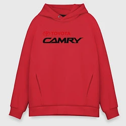 Толстовка оверсайз мужская Toyota Camry, цвет: красный