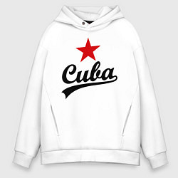 Мужское худи оверсайз Cuba Star