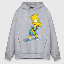 Мужское худи оверсайз Bart Bully