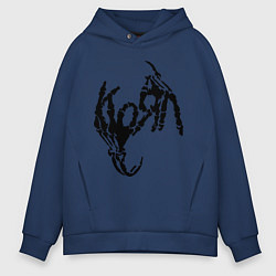 Мужское худи оверсайз Korn bones