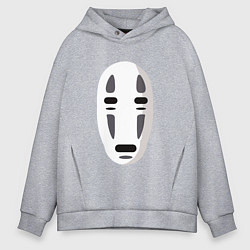 Толстовка оверсайз мужская Безликий Бог Каонаси, цвет: меланж
