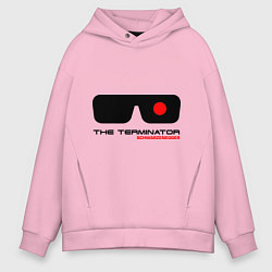 Толстовка оверсайз мужская The Terminator, цвет: светло-розовый
