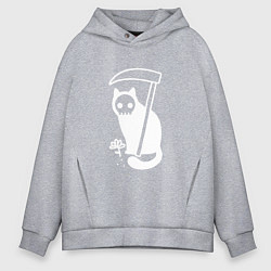 Толстовка оверсайз мужская Cat Got Your Soul, цвет: меланж