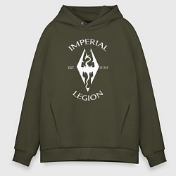 Толстовка оверсайз мужская TES: Imperial Legion, цвет: хаки