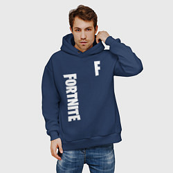 Толстовка оверсайз мужская FORTNITE, цвет: тёмно-синий — фото 2