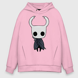 Толстовка оверсайз мужская Hollow Knight, цвет: светло-розовый
