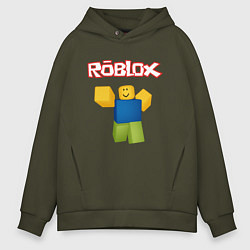 Толстовка оверсайз мужская ROBLOX, цвет: хаки