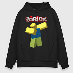 Толстовка оверсайз мужская Roblox Dab, цвет: черный