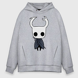 Толстовка оверсайз мужская Рыцарь Hollow Knight, цвет: меланж