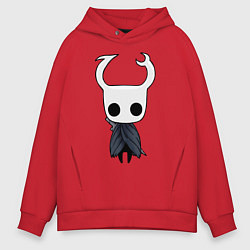 Толстовка оверсайз мужская Рыцарь Hollow Knight, цвет: красный