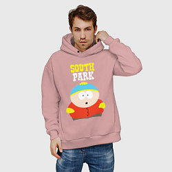 Толстовка оверсайз мужская SOUTH PARK, цвет: пыльно-розовый — фото 2