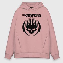 Толстовка оверсайз мужская THE OFFSPRING, цвет: пыльно-розовый