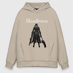 Толстовка оверсайз мужская Bloodborne, цвет: миндальный