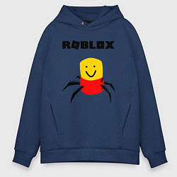 Толстовка оверсайз мужская ROBLOX, цвет: тёмно-синий