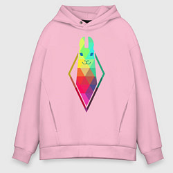 Толстовка оверсайз мужская THE SIMS, цвет: светло-розовый