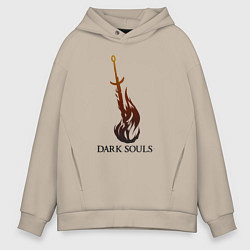 Мужское худи оверсайз Dark Souls - Bonfire