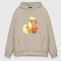 Толстовка оверсайз мужская Applejack, цвет: миндальный