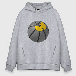 Толстовка оверсайз мужская Wu-Tang Basketball, цвет: меланж