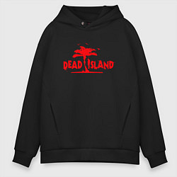 Толстовка оверсайз мужская Dead island, цвет: черный