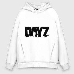 Толстовка оверсайз мужская DayZ, цвет: белый