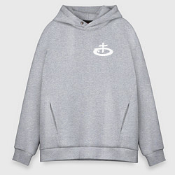 Толстовка оверсайз мужская OBLADAET P7AY3R5, цвет: меланж