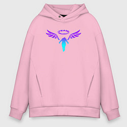Мужское худи оверсайз WALHALLA TEAM NEON LOGO ТОКИЙСКИЕ МСТИТЕЛИ