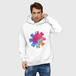 Толстовка оверсайз мужская RHCP Color, цвет: белый — фото 2