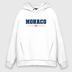 Толстовка оверсайз мужская Monaco FC Classic, цвет: белый