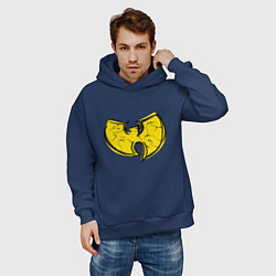 Толстовка оверсайз мужская Style Wu-Tang, цвет: тёмно-синий — фото 2