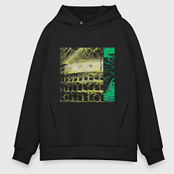 Толстовка оверсайз мужская TWISTERiON - This Week - Saturday, цвет: черный