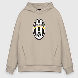 Толстовка оверсайз мужская Juventus sport fc, цвет: миндальный