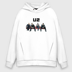 Мужское худи оверсайз U2 - A band