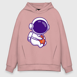 Мужское худи оверсайз Space football