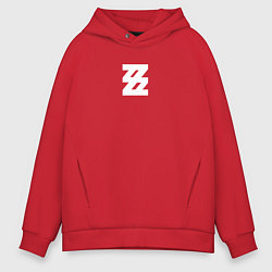 Мужское худи оверсайз Zenless Zone Zero logotype