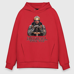 Мужское худи оверсайз Medieval: Total War logo