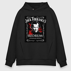 Толстовка оверсайз мужская Jack Torrance, цвет: черный