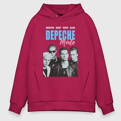 Мужское худи оверсайз Depeche Mode Vintage