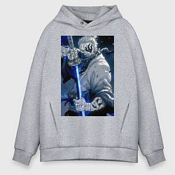 Толстовка оверсайз мужская Ван-Пис Рюма Симоцуки, цвет: меланж