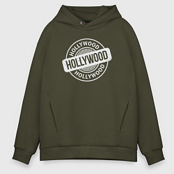 Толстовка оверсайз мужская Hollywood, цвет: хаки