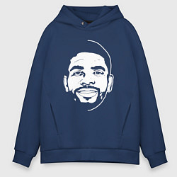 Толстовка оверсайз мужская Kyrie Irving, цвет: тёмно-синий