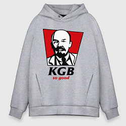 Толстовка оверсайз мужская KGB: So Good, цвет: меланж