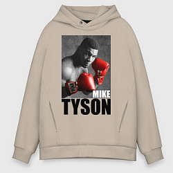 Толстовка оверсайз мужская Mike Tyson, цвет: миндальный